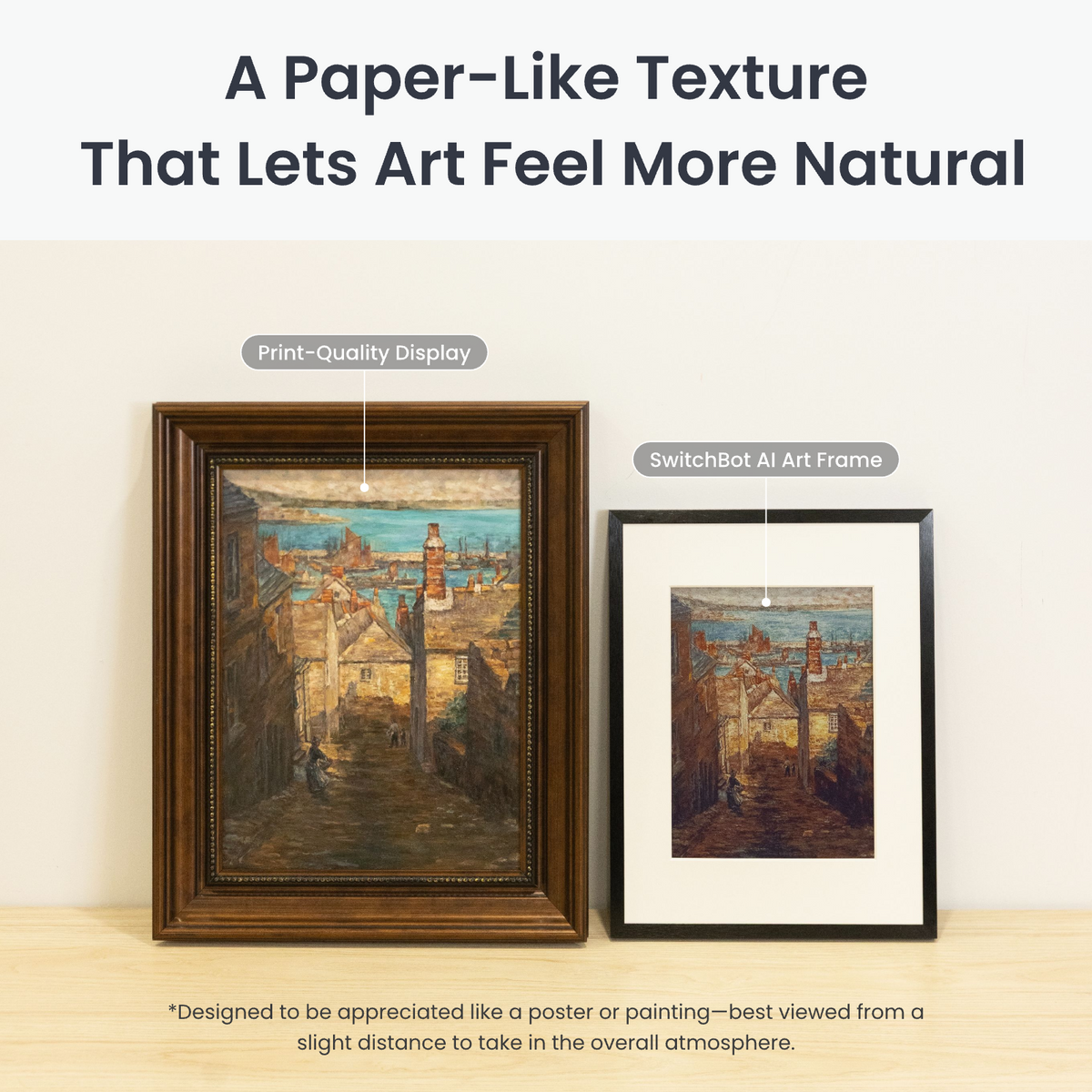 SwitchBot AI Art Frame | Framed Wall Art | SwitchBot US