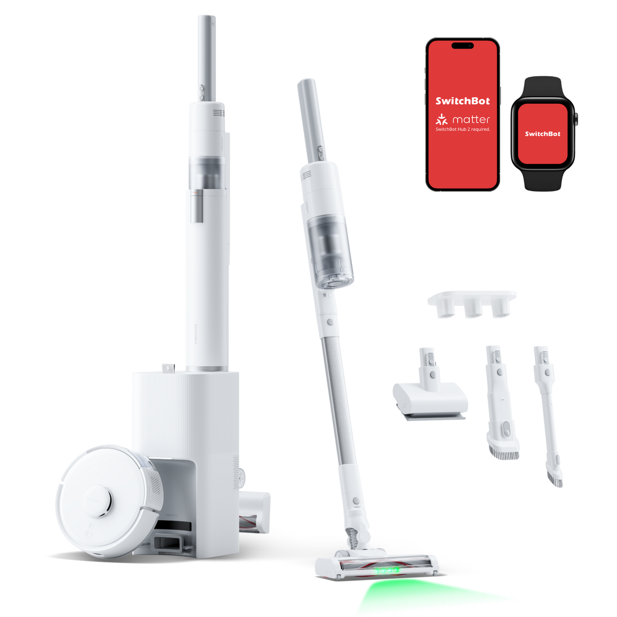 SwitchBot K10+ Pro Robot Vacuum Combo | Robot & Cordless