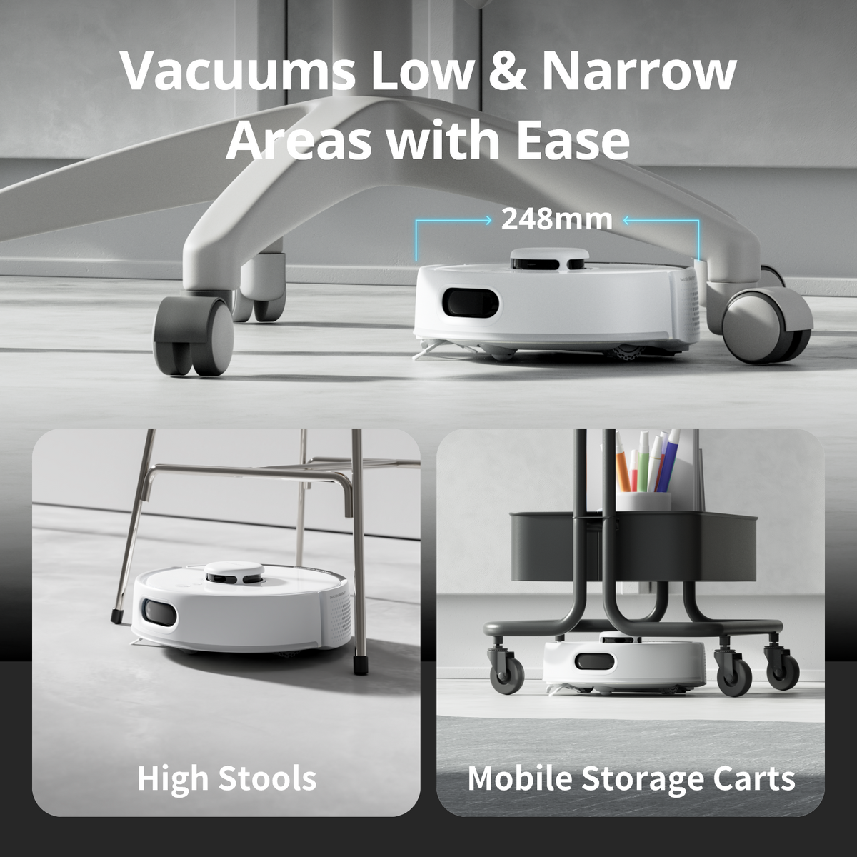 SwitchBot K10+ Pro World's 1st Mini Robot Vacuum | 4L Auto-Empty SwitchBot K10+ Pro World's 1st Mini Robot Vacuum | 4L Auto-Empty