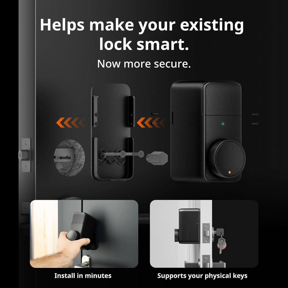 SwitchBot Lock Pro | Smart Lock with Matter Support and Auto-Lock –  SwitchBot US