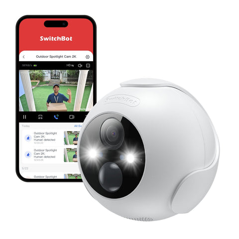 SwitchBot Outdoor Spotlight Cam 2K SwitchBot Outdoor Spotlight Cam 2K