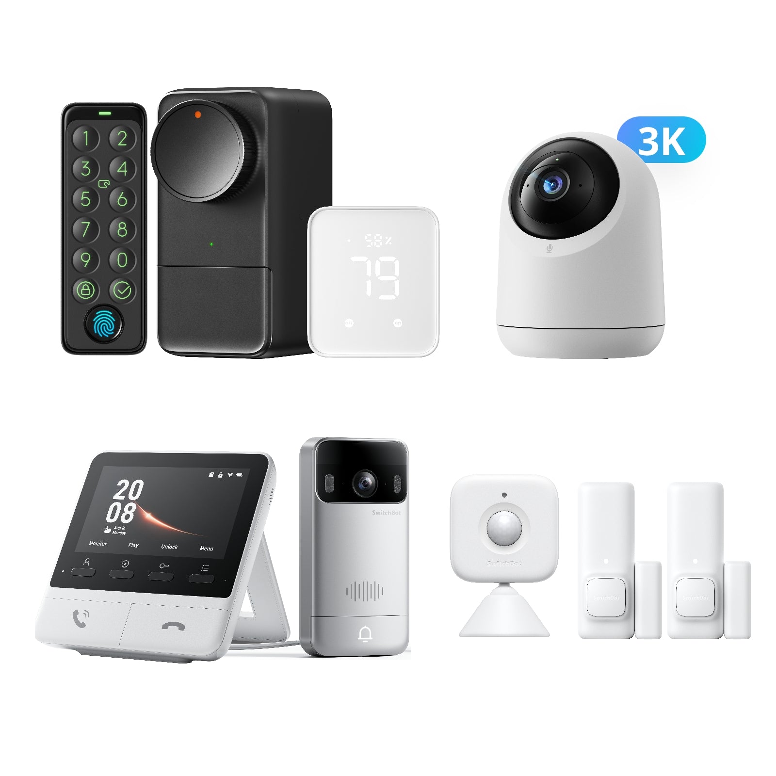 SwitchBot Smart Keyless Entry Combo