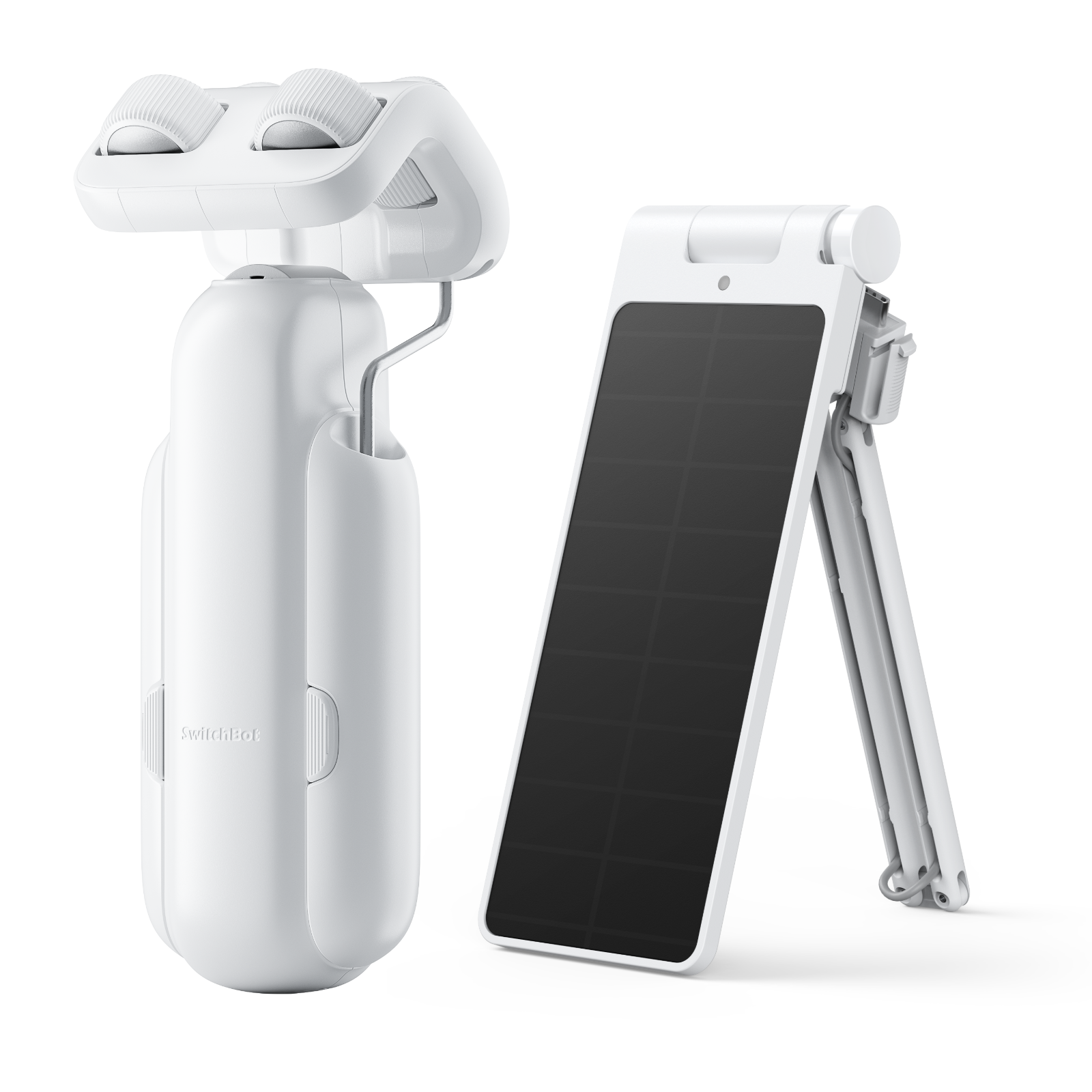 Curtain 3 Solar Combo Curtain 3 × 1 + Solar Panel 3 × 1 Rod Type 1 - SwitchBot US