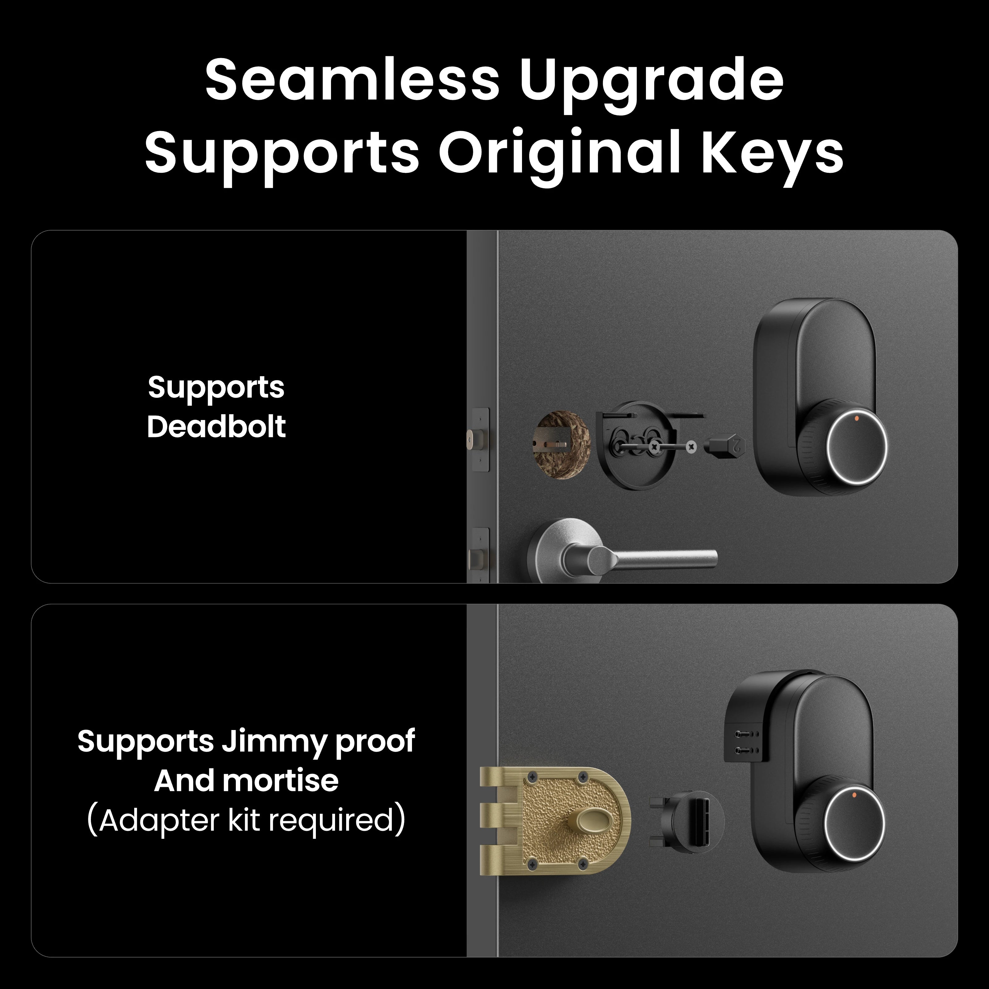 SwitchBot Lock Ultra | Smart Door Lock with 17 Unlock Methods ...