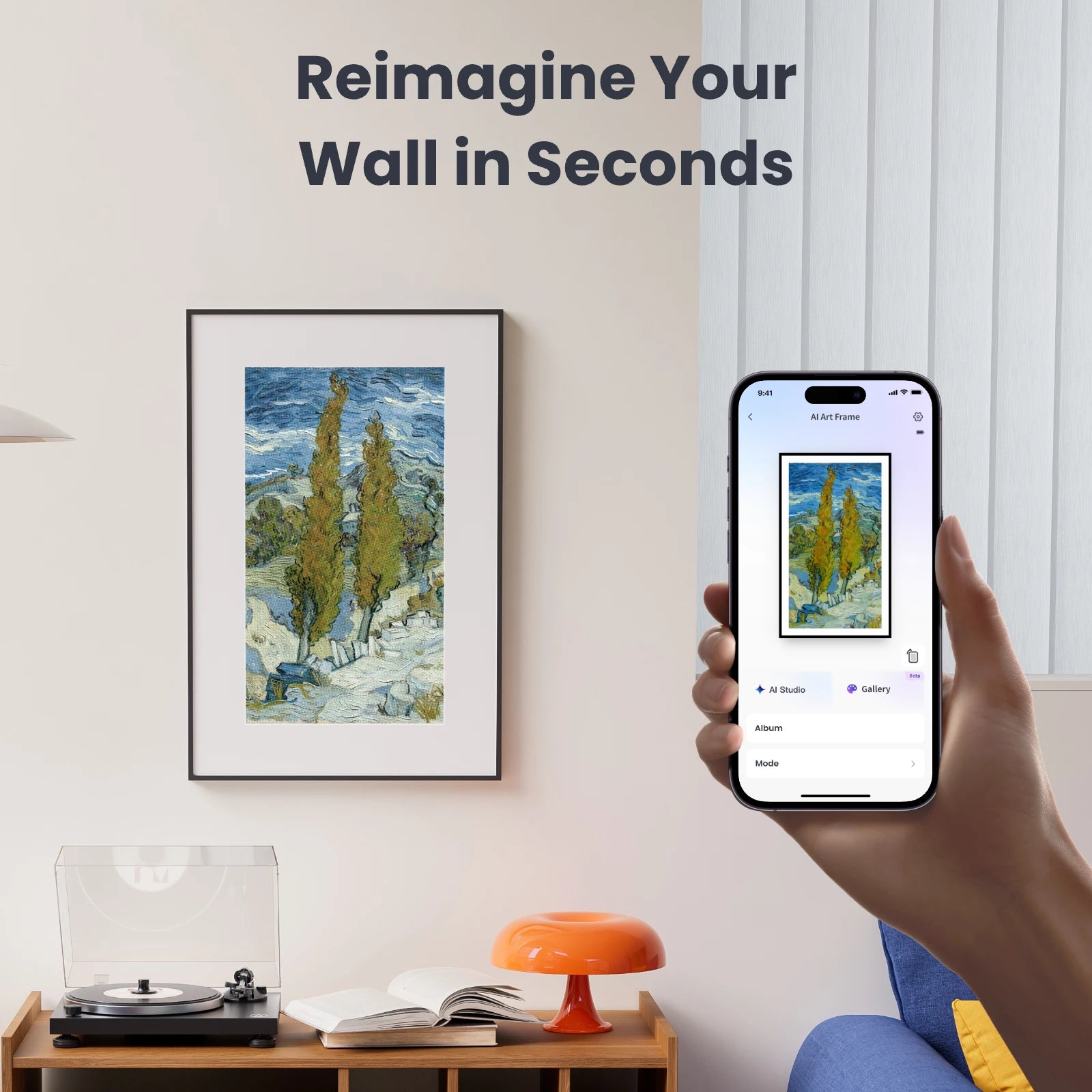 SwitchBot AI Art Frame