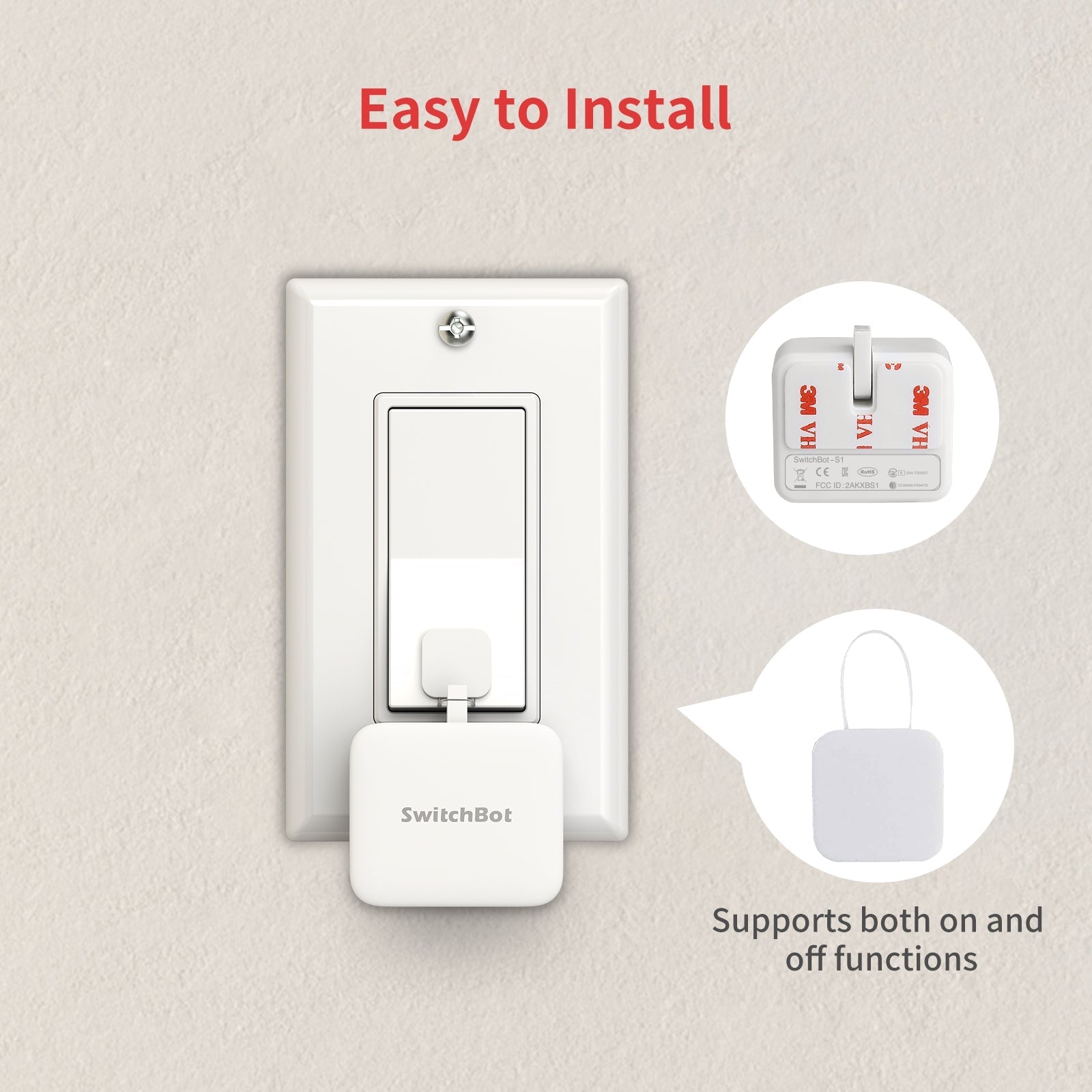 SwitchBot Bot & Presence Sensor 2in1