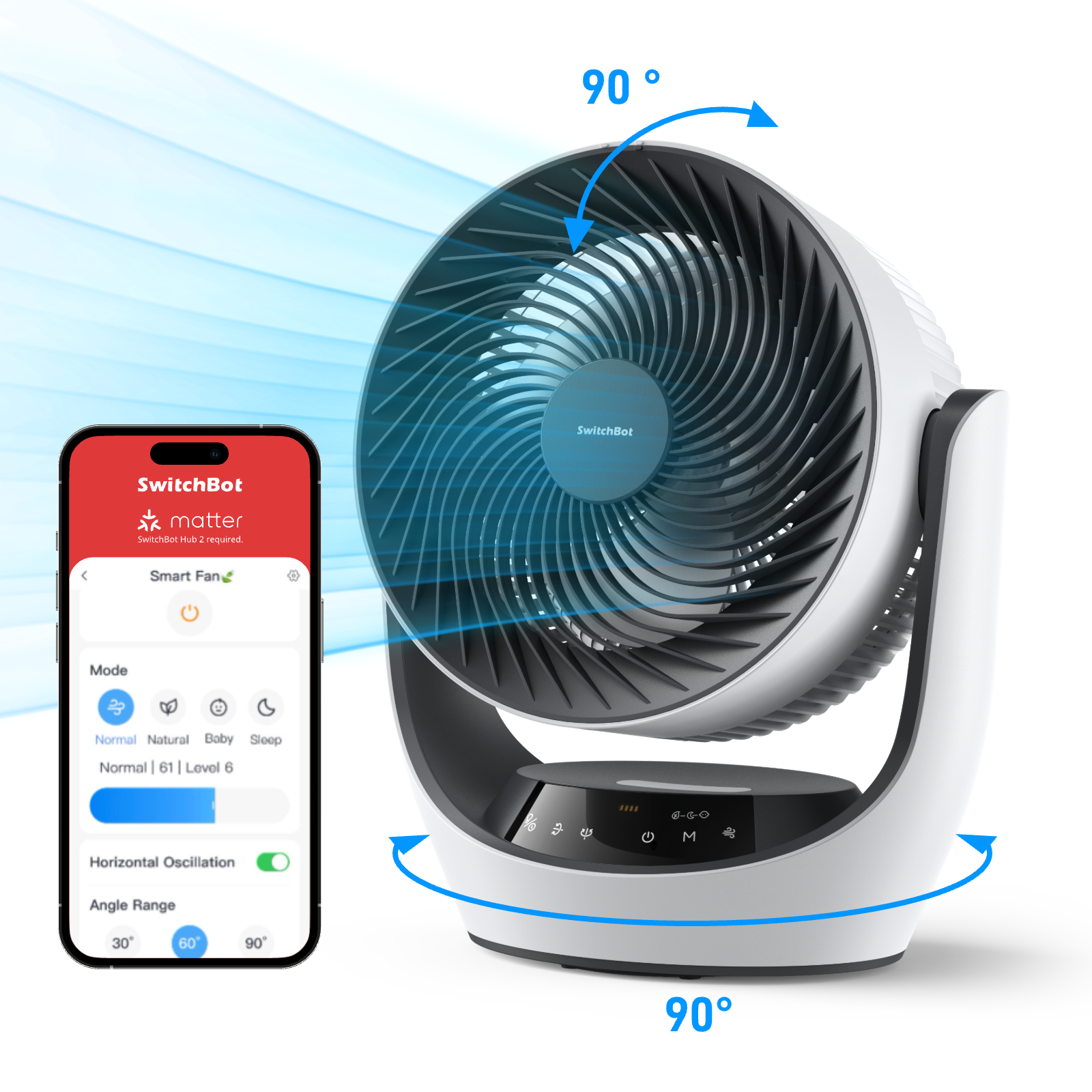 SwitchBot Circulator Fan