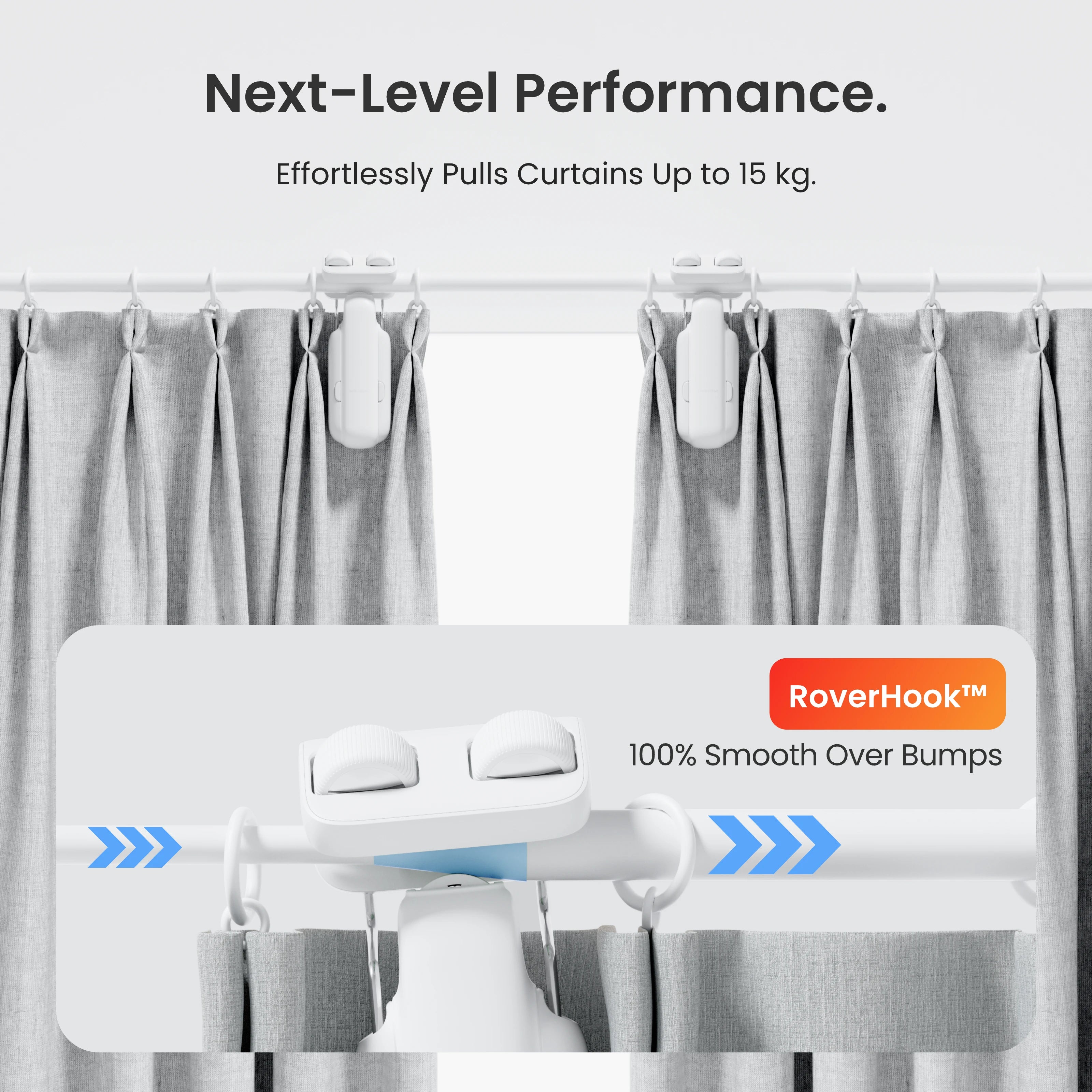 SwitchBot Curtain 3 Rod Type 1