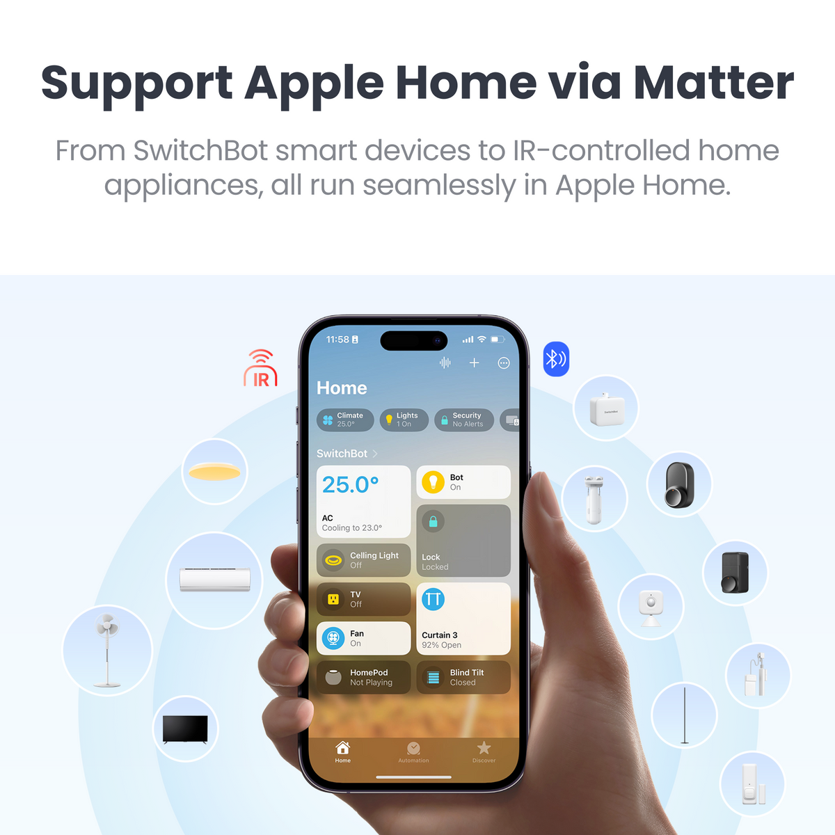 SwitchBot Hub Mini Matter Enabled | Smart Home Control Hub | SwitchBot US