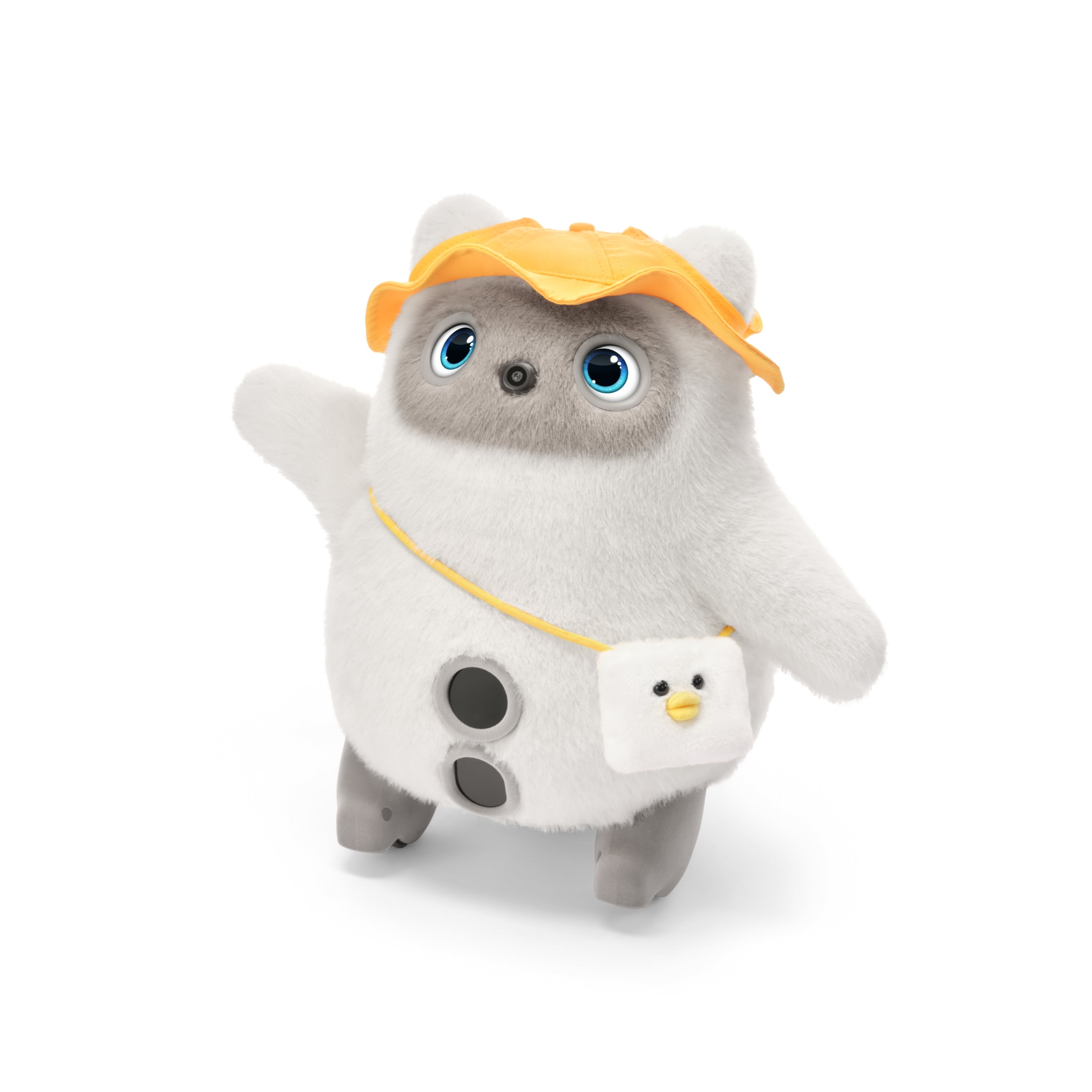KATA Friends Outfits Yellow Rain Hat and Shoulder Bag