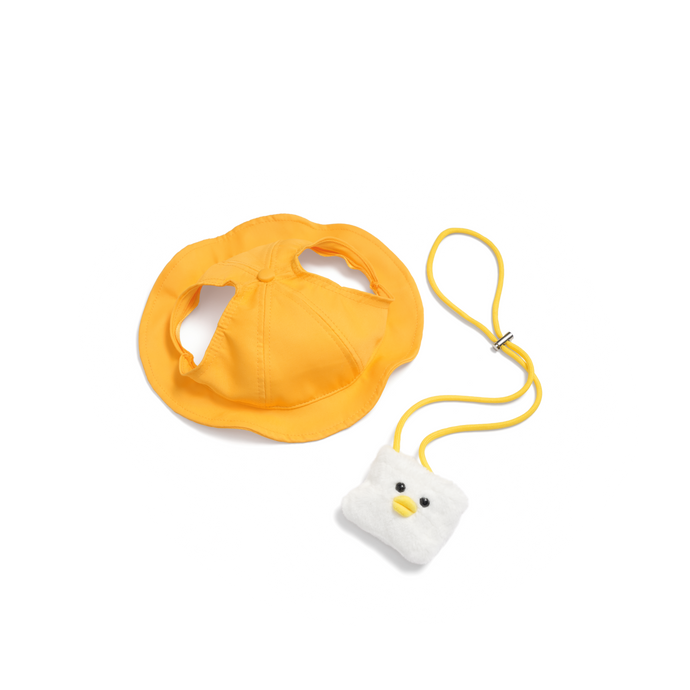 KATA Friends Outfits Yellow Rain Hat and Shoulder Bag - SwitchBot US