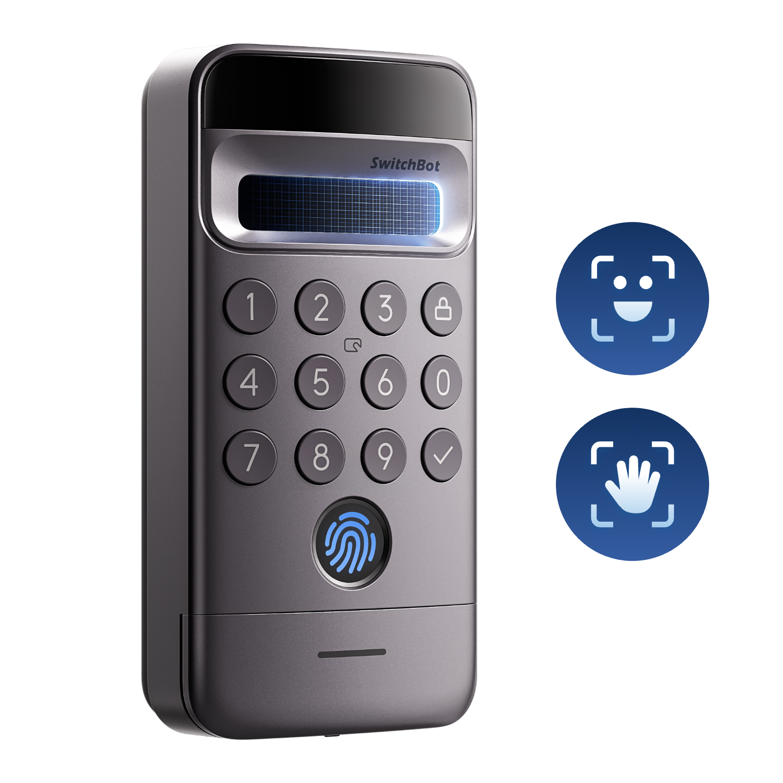 SwitchBot Keypad Vision Pro | Face & Palm Recognition Smart Keypad SwitchBot Keypad Vision Pro | Face & Palm Recognition Smart Keypad