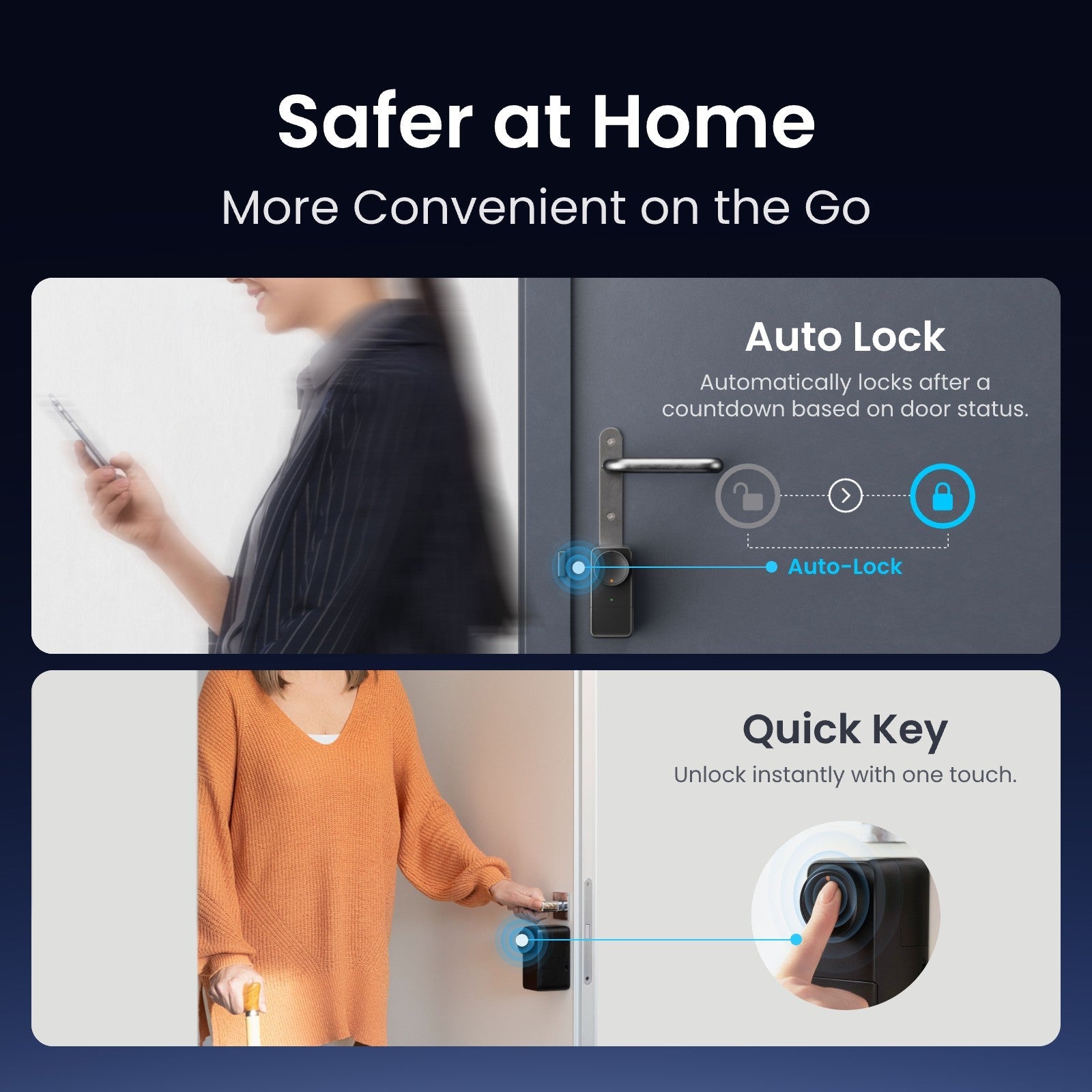SwitchBot Lock Pro Matter Enabled Touch Combo