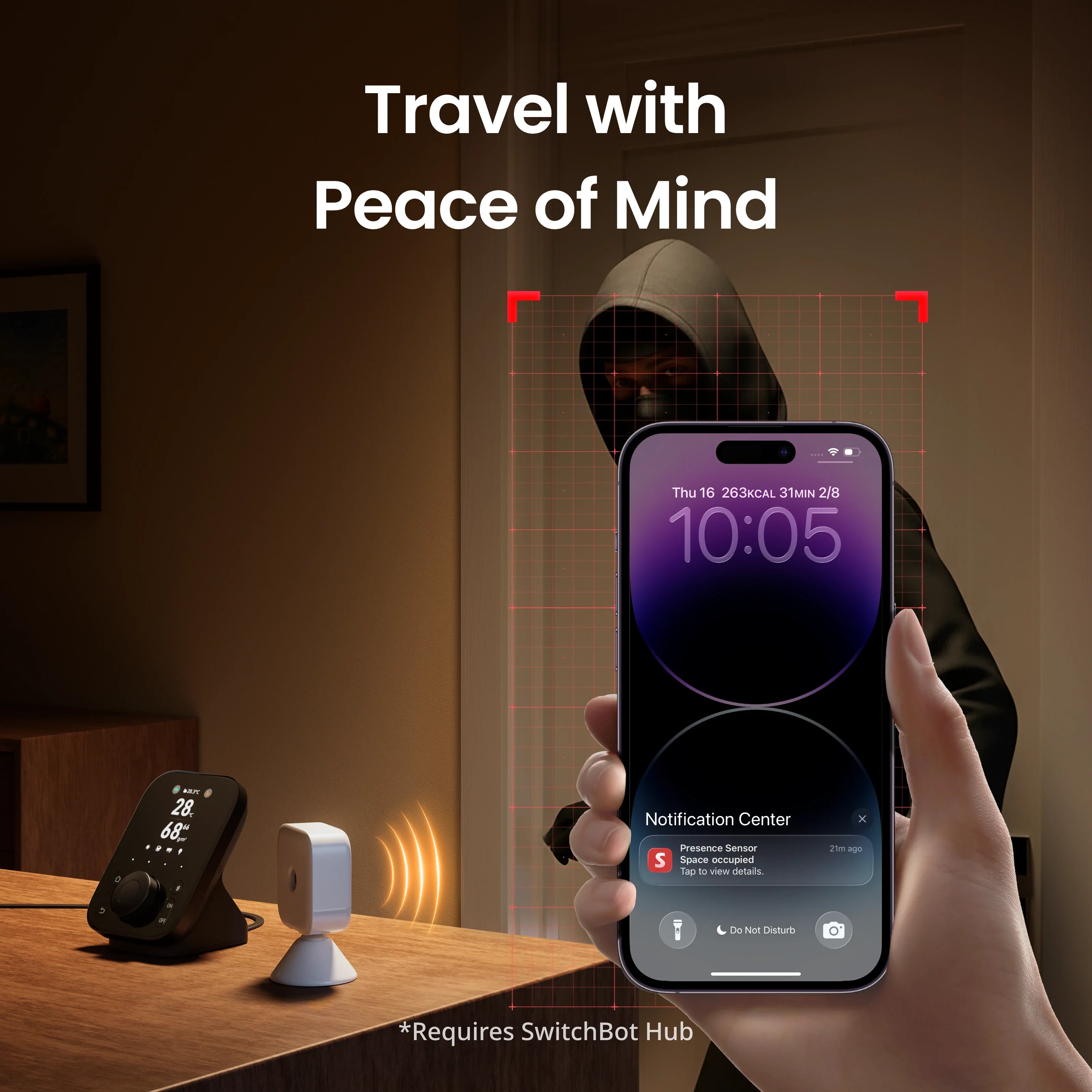 Sensor Bot SwitchBot mmWave Presence Sensor | SwitchBot US