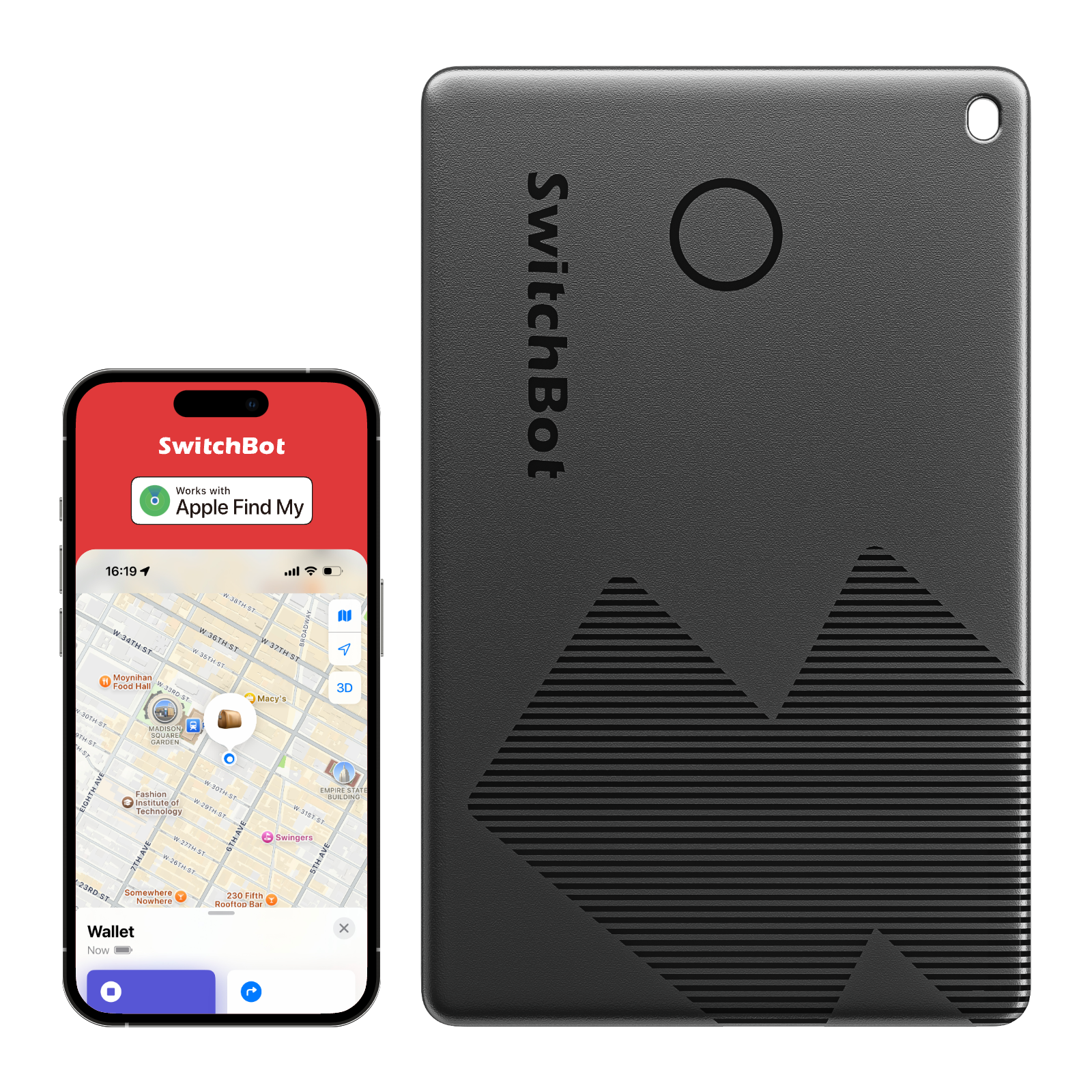 SwitchBot Wallet Finder Card | Ultra-Thin Bluetooth Tracker 2.5mm SwitchBot Wallet Finder Card | Ultra-Thin Bluetooth Tracker 2.5mm