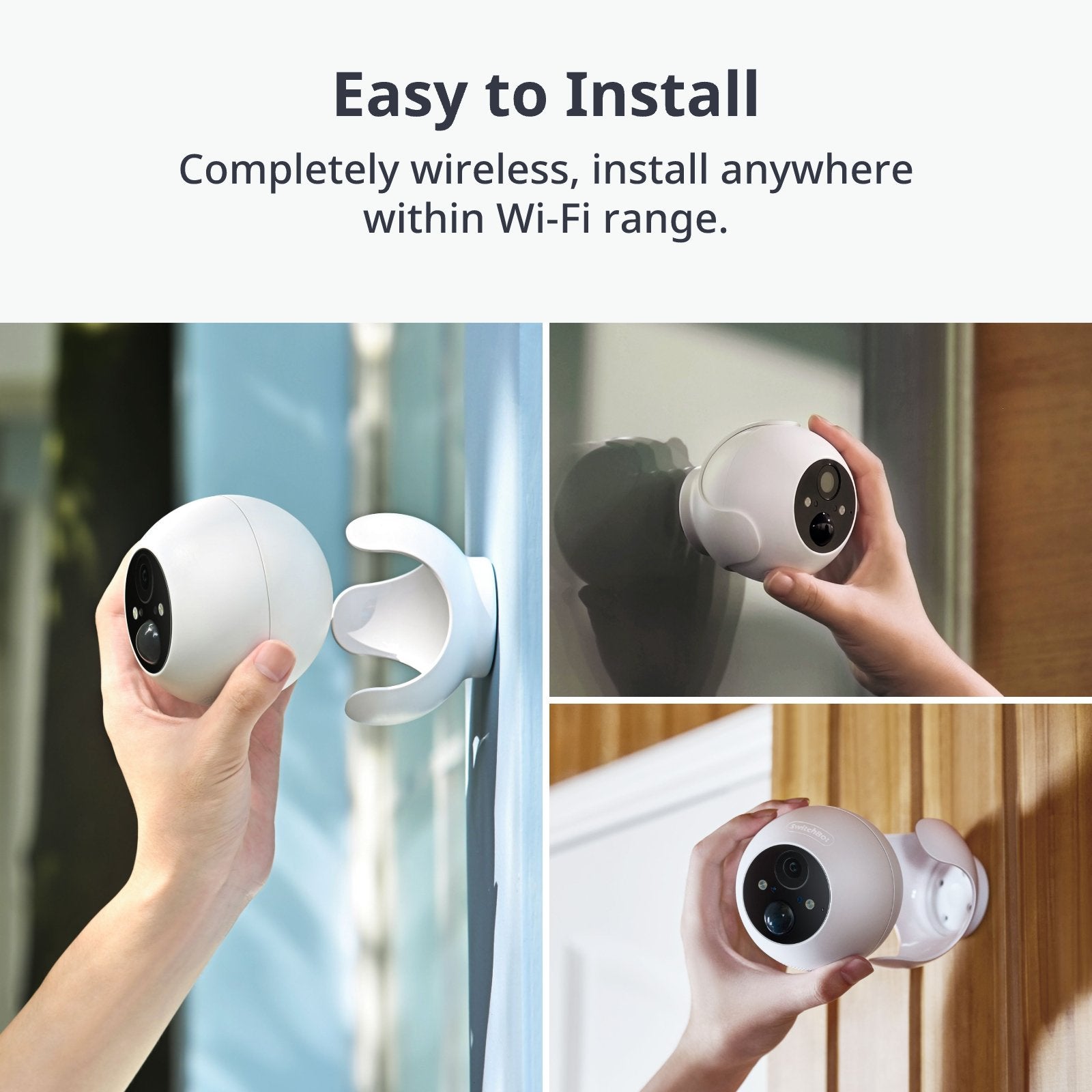 SwitchBot Outdoor Spotlight Cam 2K | 2K Security Camera with Night ...