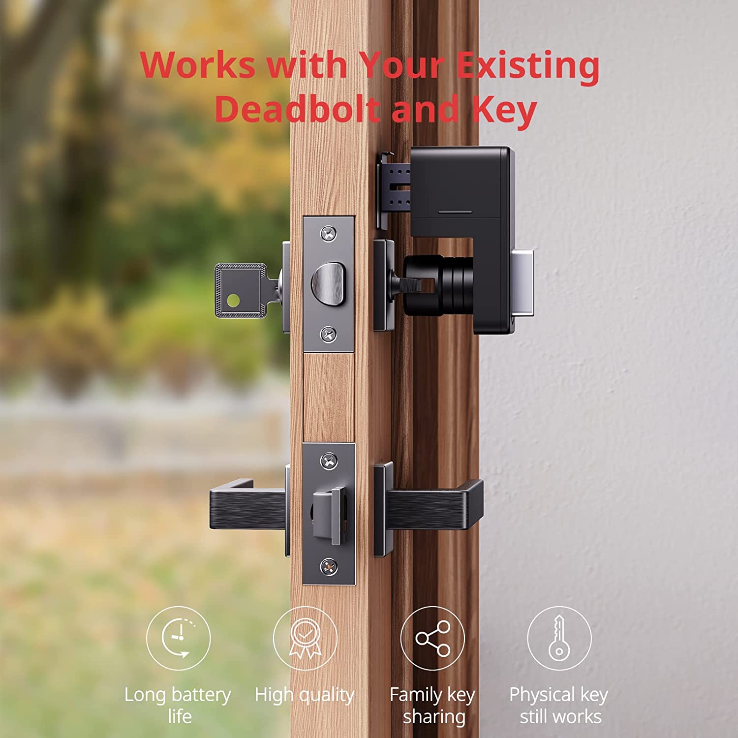 SwitchBot Smart Lock | Make Your Existing Lock Smart | SwitchBot US