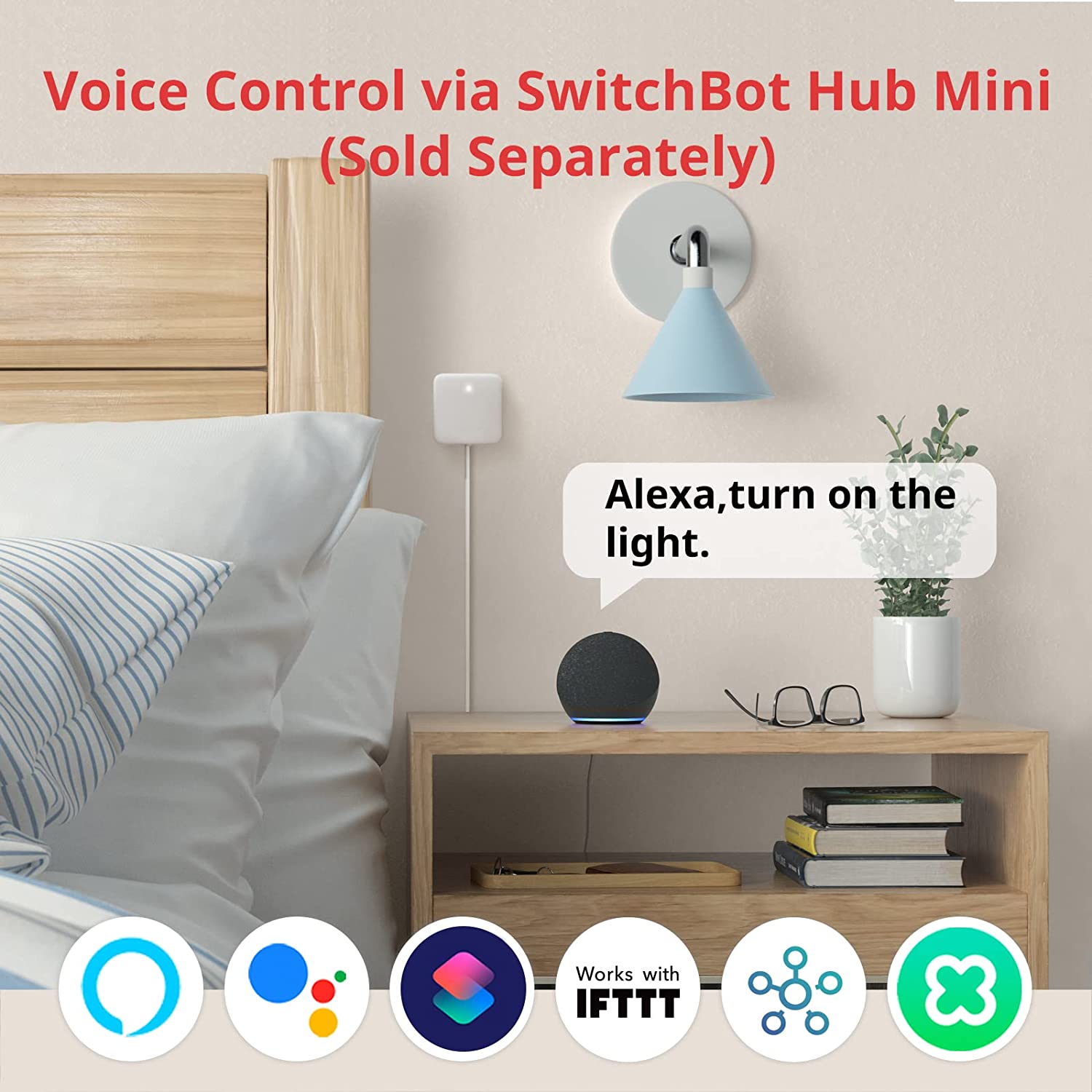 SwitchBot Smart Switch Button Pusher - No Wiring, Wireless App orTimer  Control