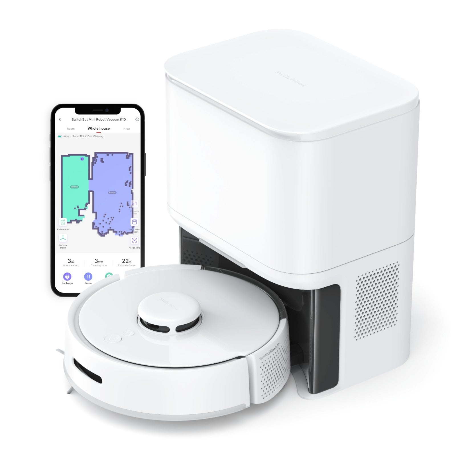 SwitchBot Hub Mini Smart fjärrkontroll – IR-sändningssystem, anslutning  till WLAN, luftkonditioneringskontroll, kompatibel med Alexa, Google Home