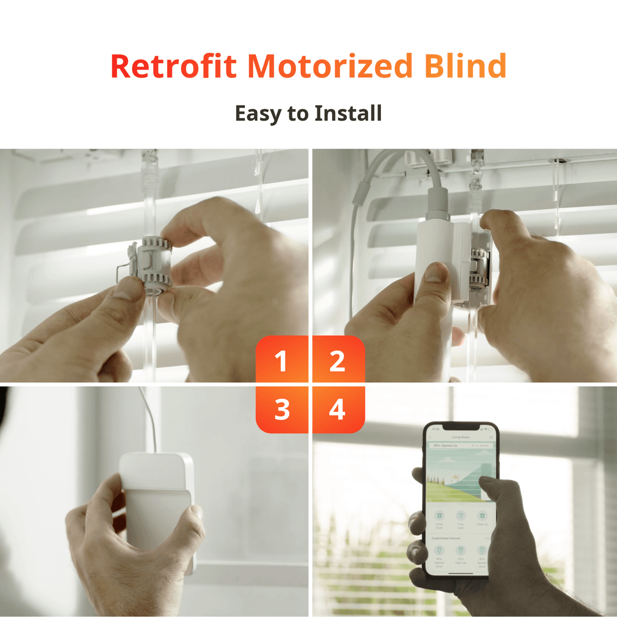 SwitchBot Blind Tilt | Solar-Powered Smart Blinds Controller | SwitchBot US