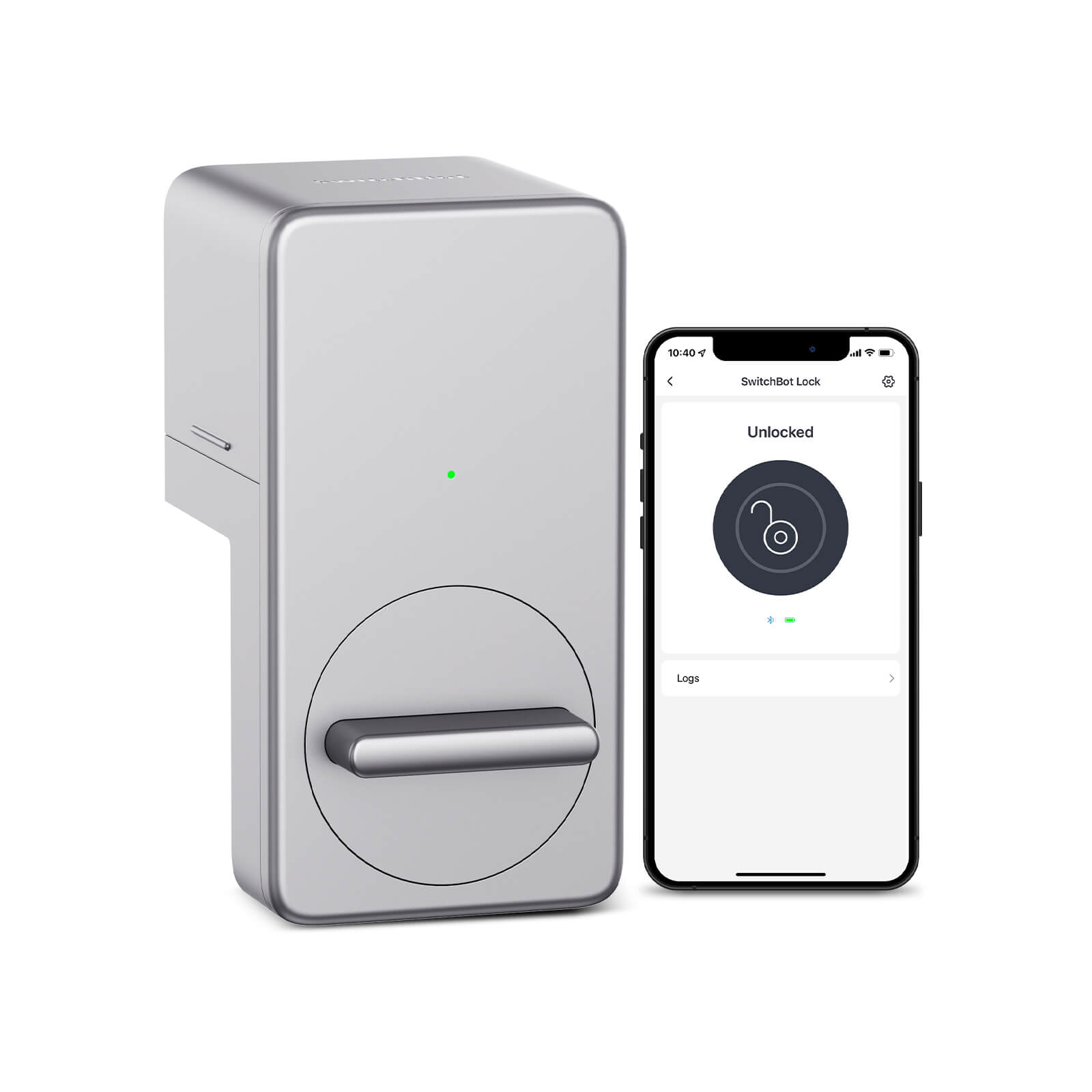 SwitchBot Smart Door Lock | Front Door, App Control, Smart Access